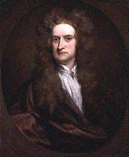 Imagen de Sir Isaac Newton quien siendo cientfico creia firmemente en las visiones del profeta hebreo Daniel.